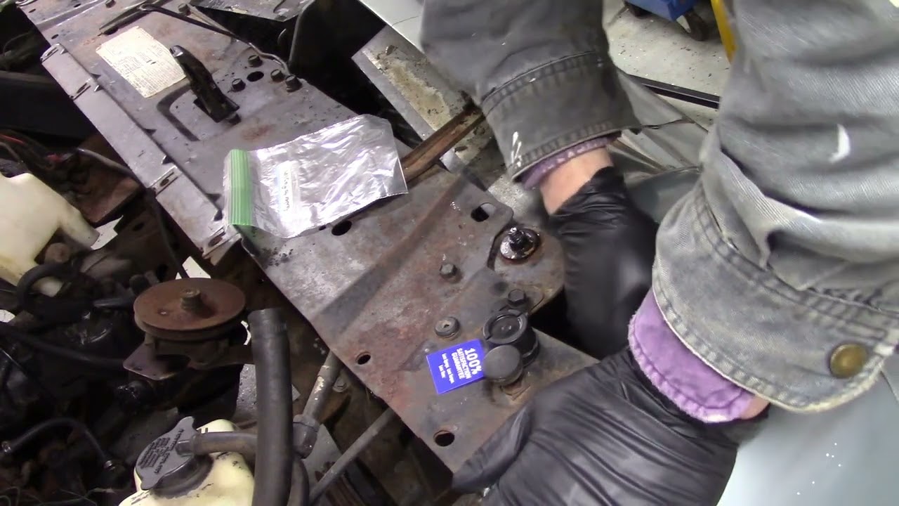1976 Pontiac Firebird front bumper, and fascia removal