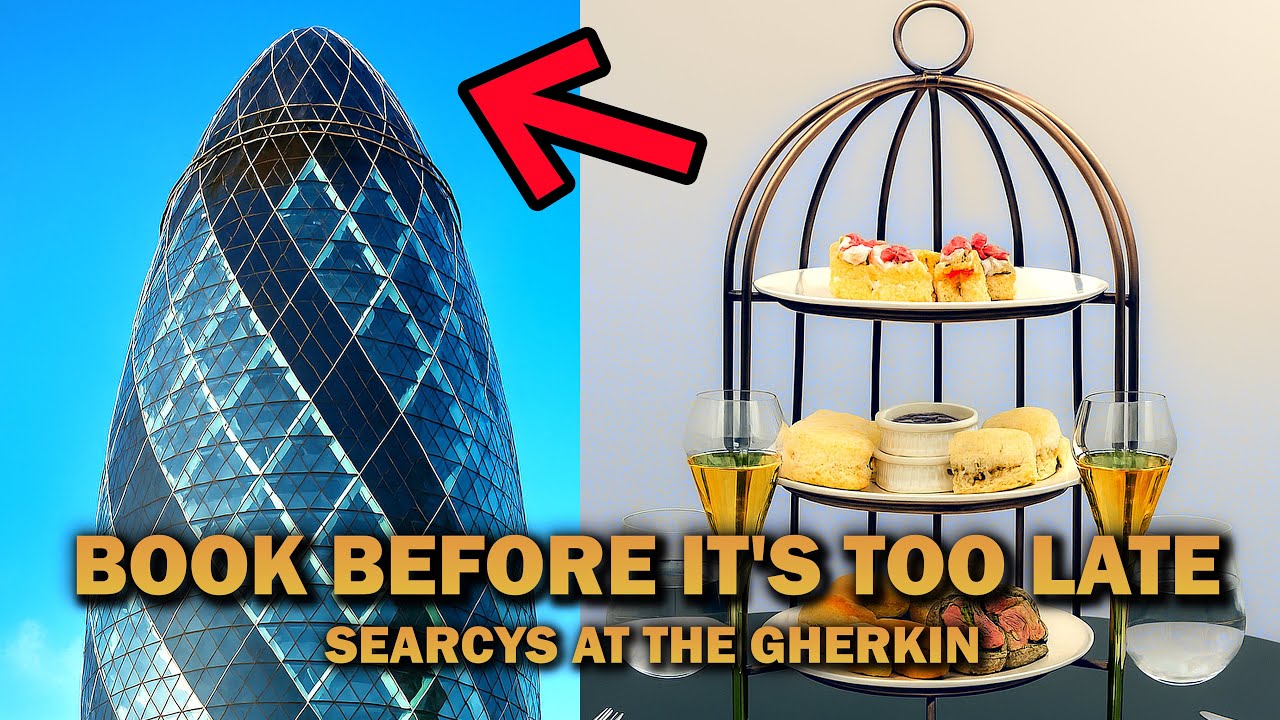 LAST CHANCE BEFORE IT CLOSES - SEARCYS AT THE GHERKIN