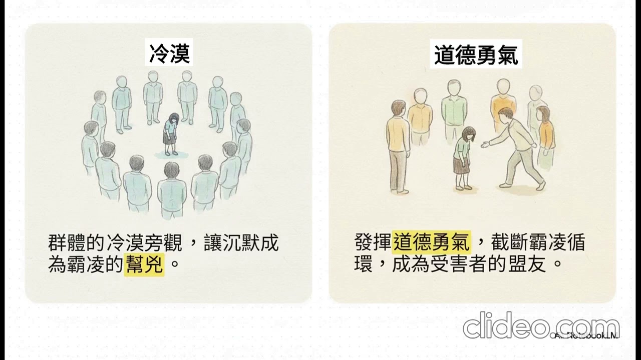 不帶羞辱的手：回應霸凌悲劇