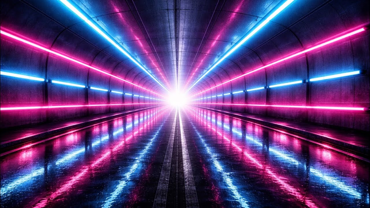 Neon Tunnel Afterglow — Emotional Deep House Night Drive