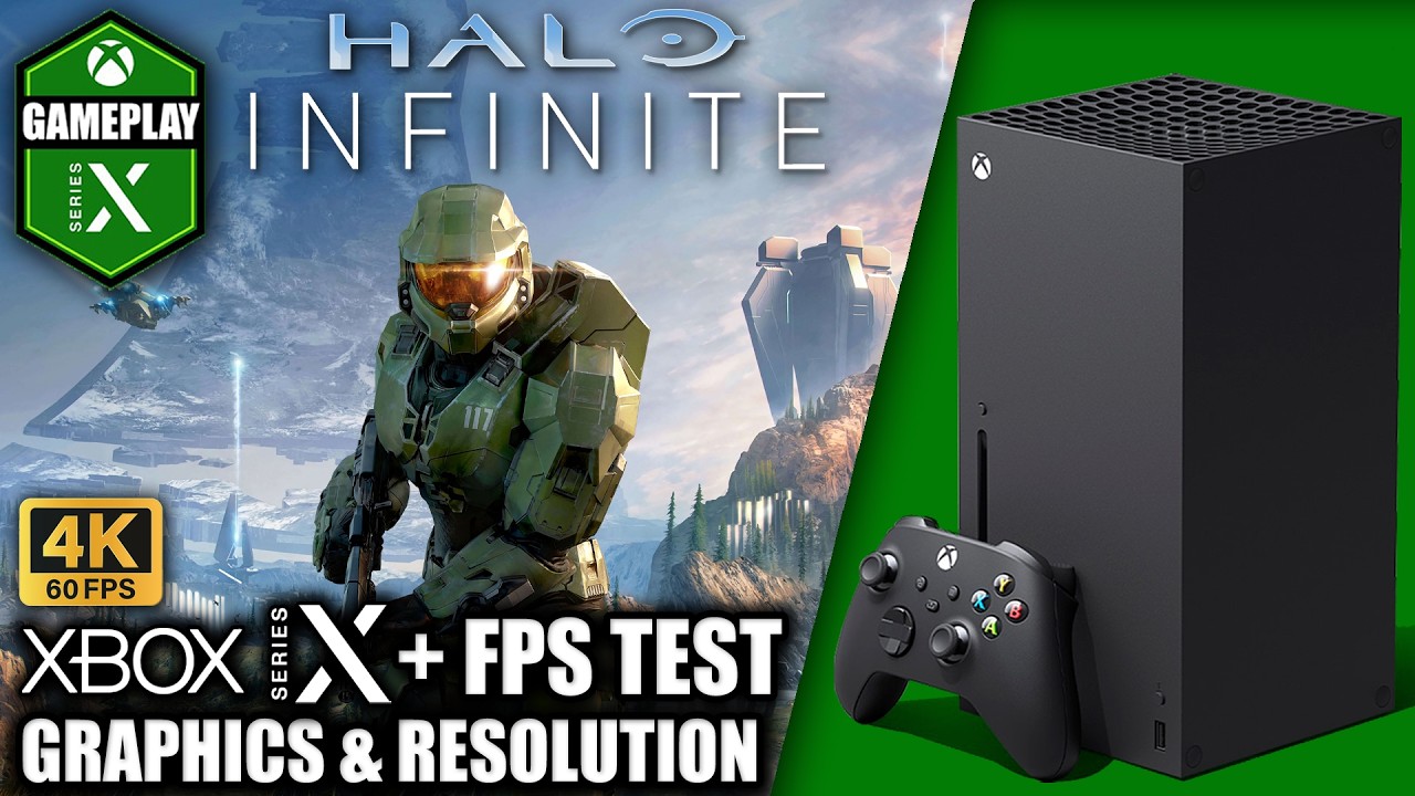 Halo Infinite - Xbox Series X Gameplay + FPS Test