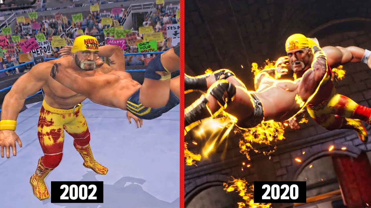 The Evolution Of Randy Orton's RKO! (WWE Games)