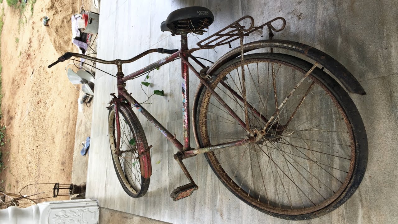 Restoration Old Bicycle  Back Wheel | Bicycle Rim Restoration