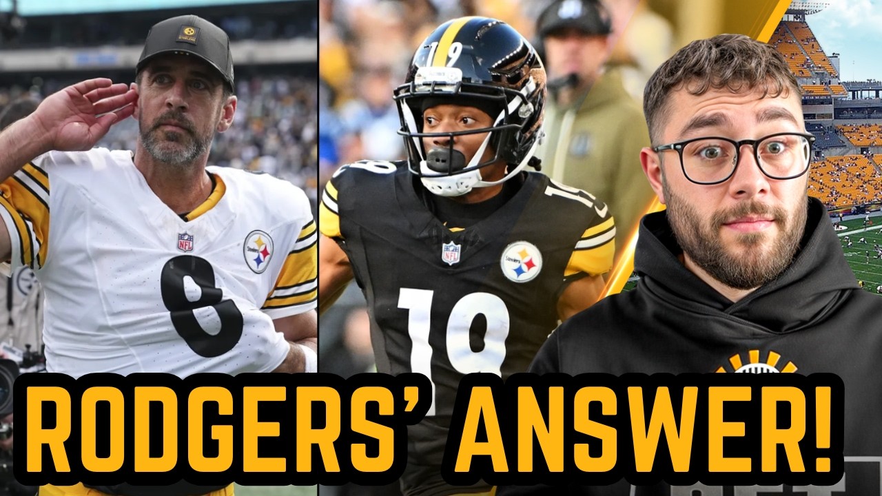 Aaron Rodgers' Steelers Answer Revealed!? Speedy WR Gone?