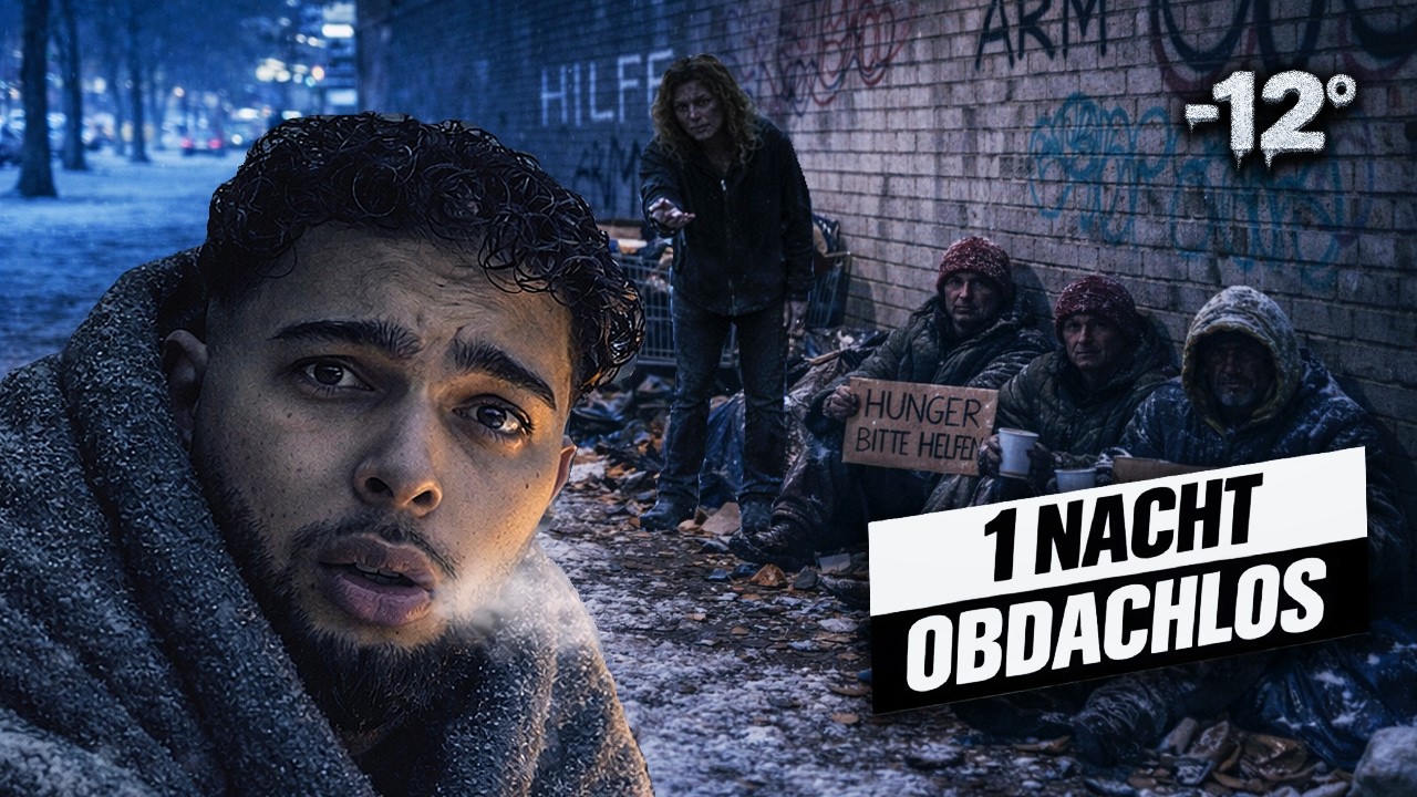 Ich Überlebe 1 Nacht in der Schattenwelt der Obdachlosen