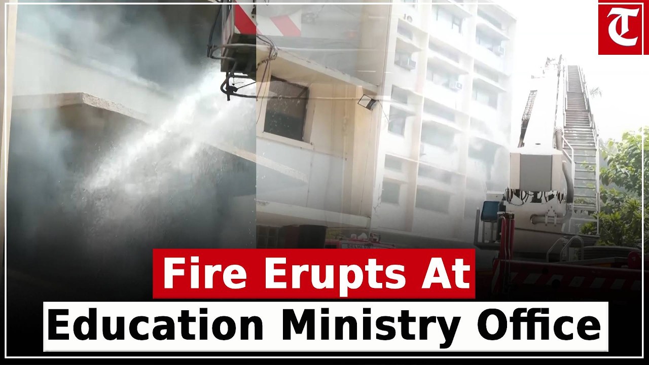 Fire Breaks Out At Education Ministry Office In Delhi, Firefighters Bring Blaze Under Control