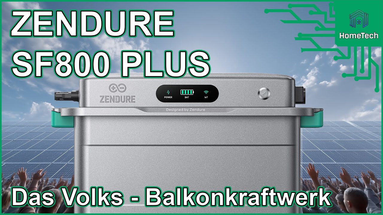 ZENDURE SolarFlow 800 PLUS - perfekte Nulleinspeisung für wenig Geld