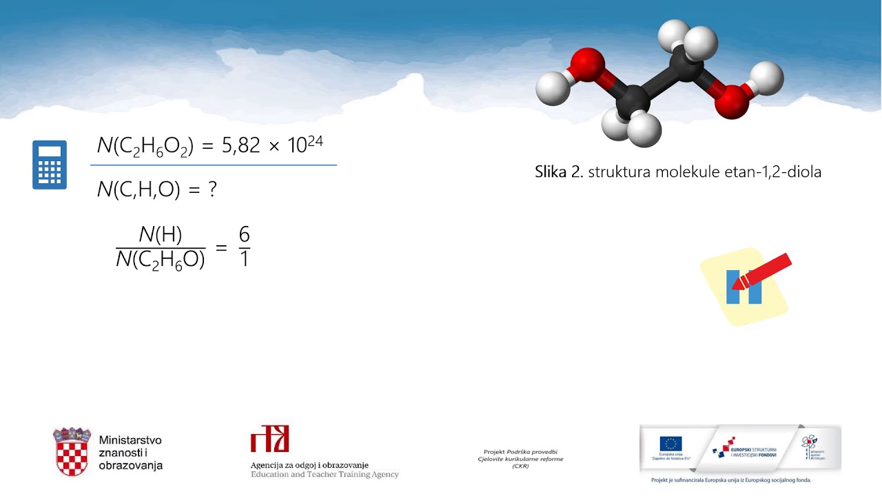 Kemija 1.r. SŠ -  Brojnost čestica i množina tvari