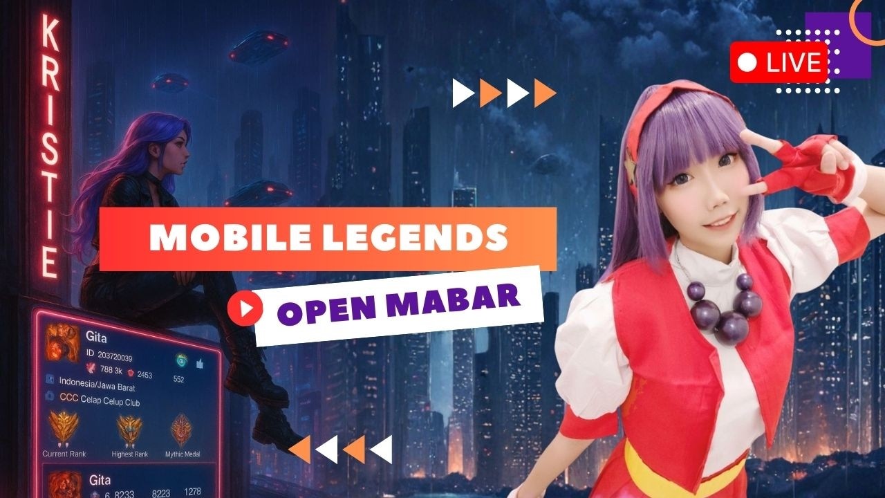 OPEN MABAR || STREAMING TO KEEP ME ALIVE #mabar #mlbb