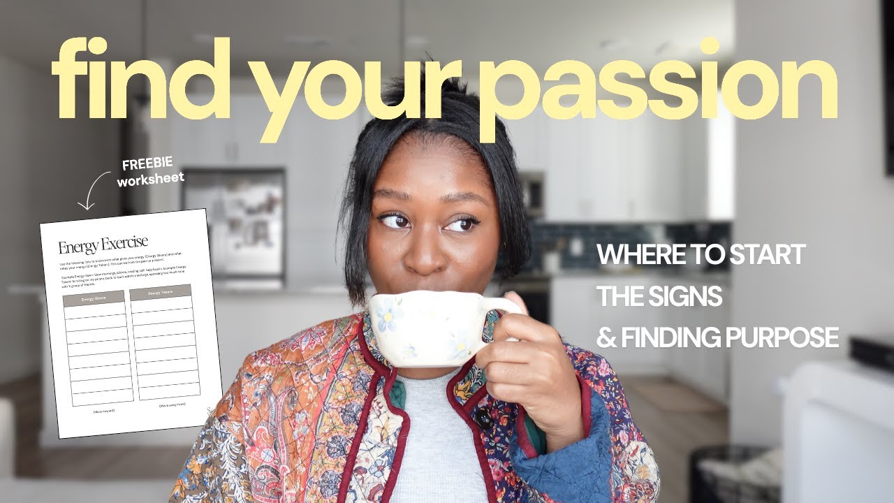 How to Find Your Passions & LIVE in Your Purpose ✨ | Misconceptions, Strategies, and a FREE Workbook