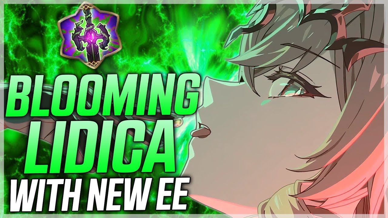 BLOOMING LIDICA with HER NEW EE (her S2 has more debuffs) - Epic Seven