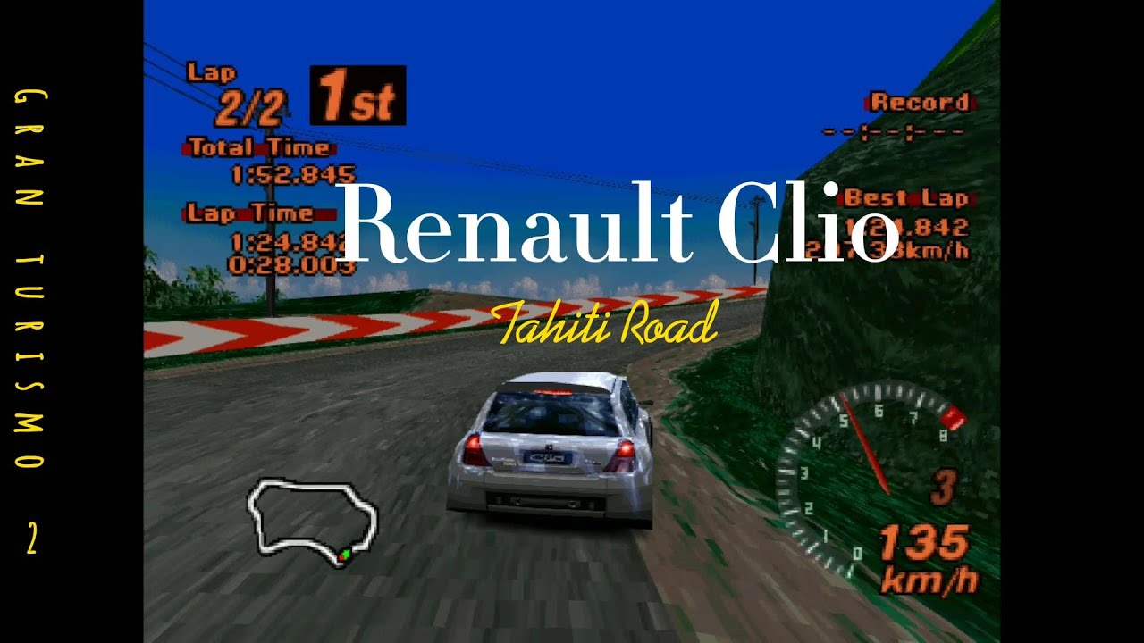 Gran Turismo 2 - Renault Clio - Tahiti Road