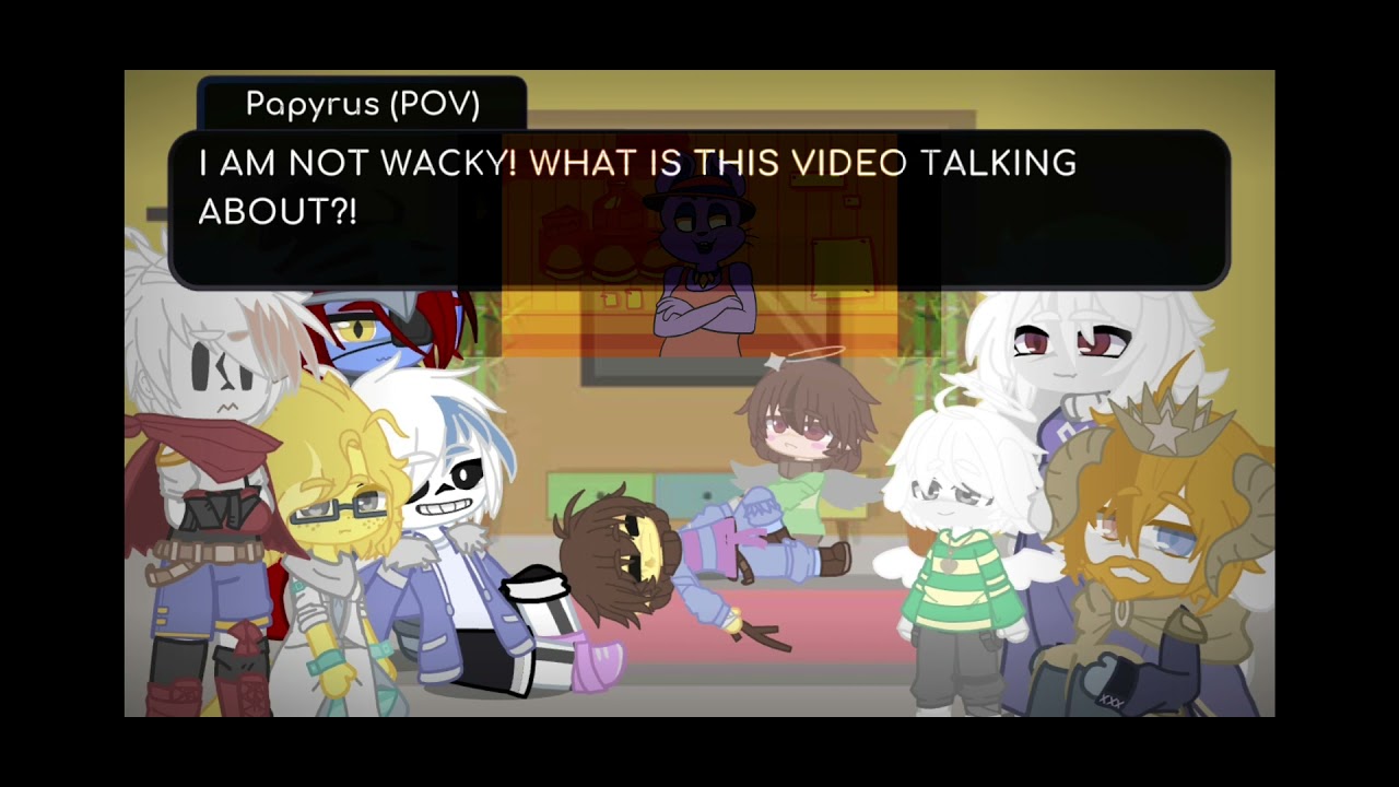 UNDERTALE characters react to: 'Funny Bones'