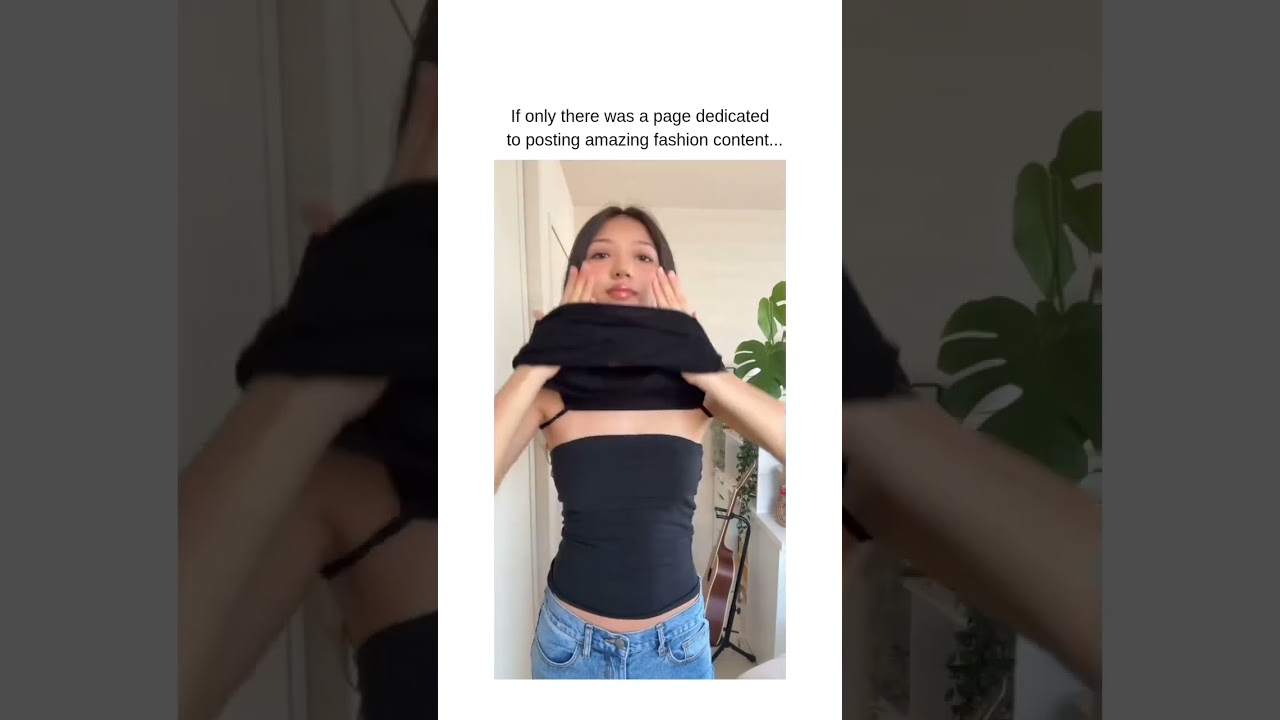 7 ways to wear a boring tank top #reels #fashion