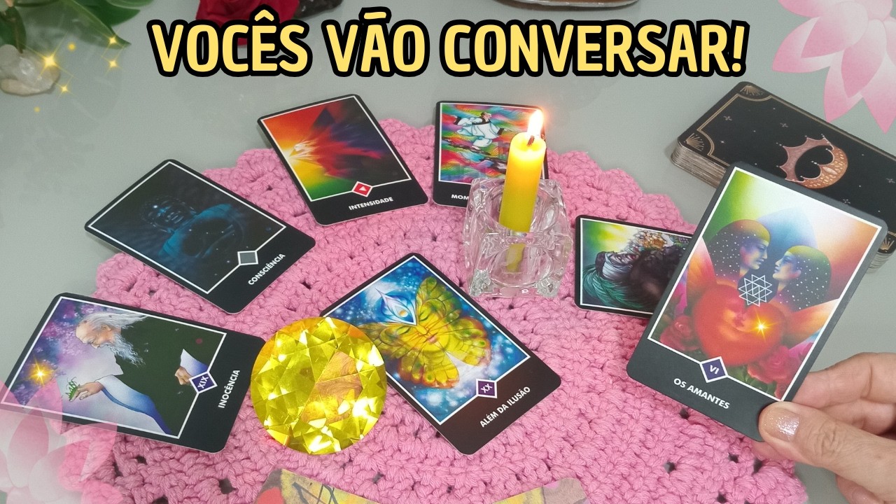 💗🌟 ESTÁ CHEGANDO A HORA! Aquela Pessoa PEDE PARA CONVERSAR em Breve com Você!