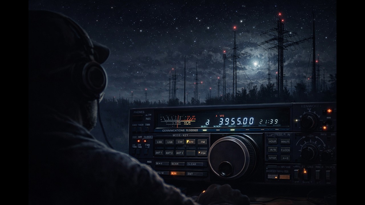 ￼ Kenwood R-5000 Il fascino silenzioso dei 17 Metri: QSO a 18.000 kHz 🎙️📡