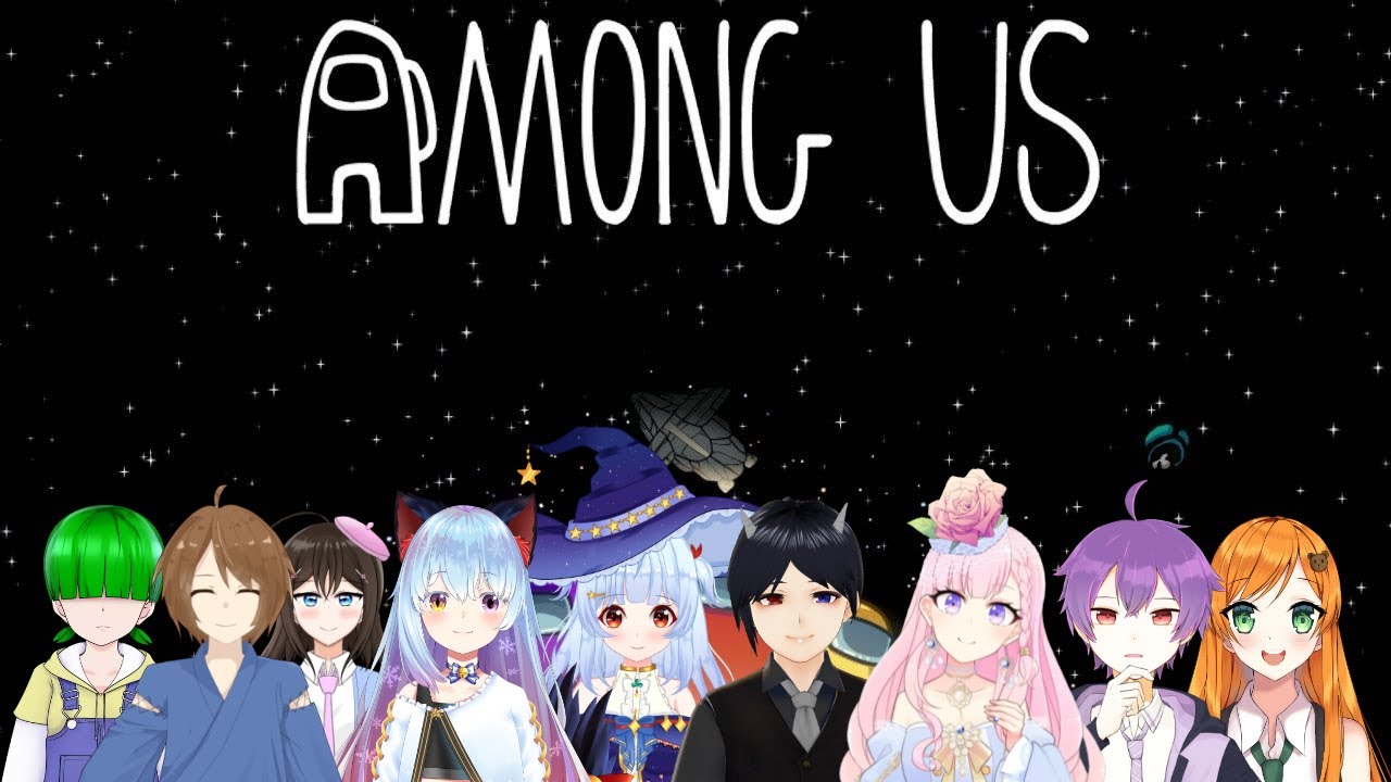 [Vtuber Indonesia X Japan] Among Us Mega Collab - You Sus, Me Sus, We All Sus