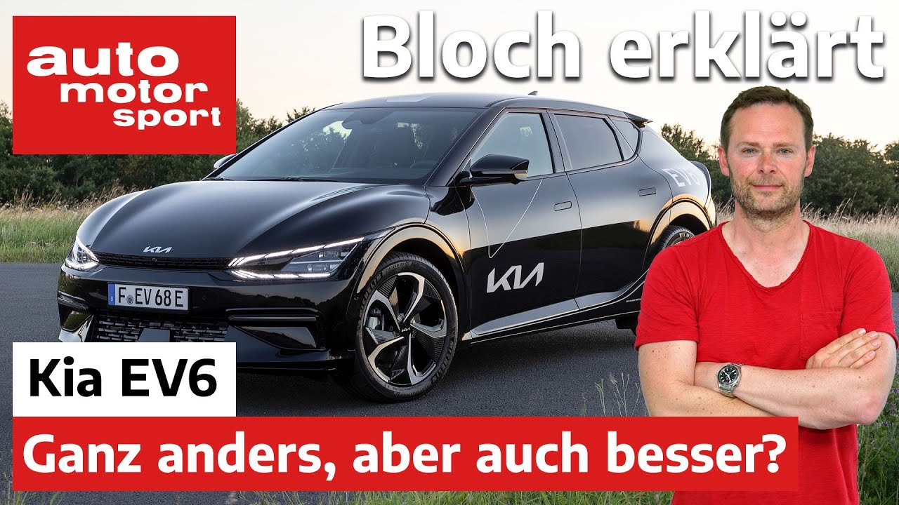 Kia EV6: Macht fast alles anders als die Konkurrenz - aber auch besser? - Bloch erklärt #155 | ams
