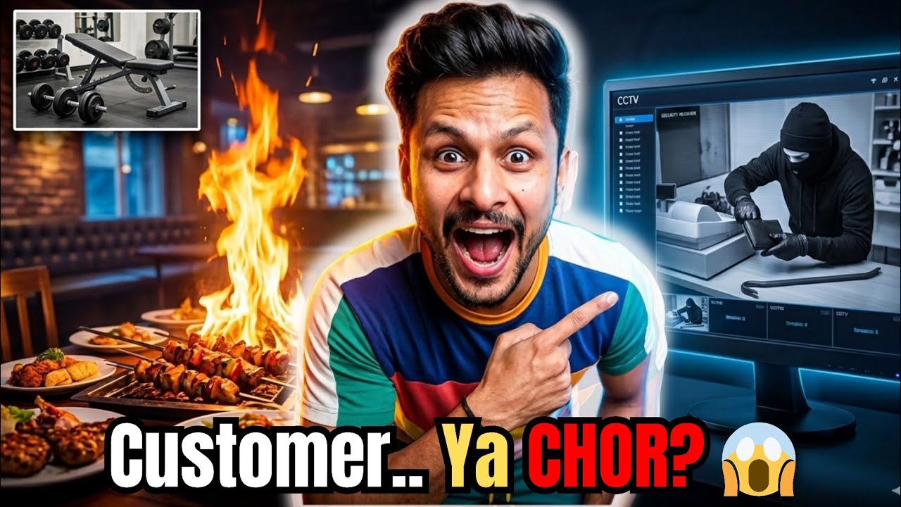 Gym Se BBQ, Wapas Store → CCTV Suspicion! 😳🍖📹
