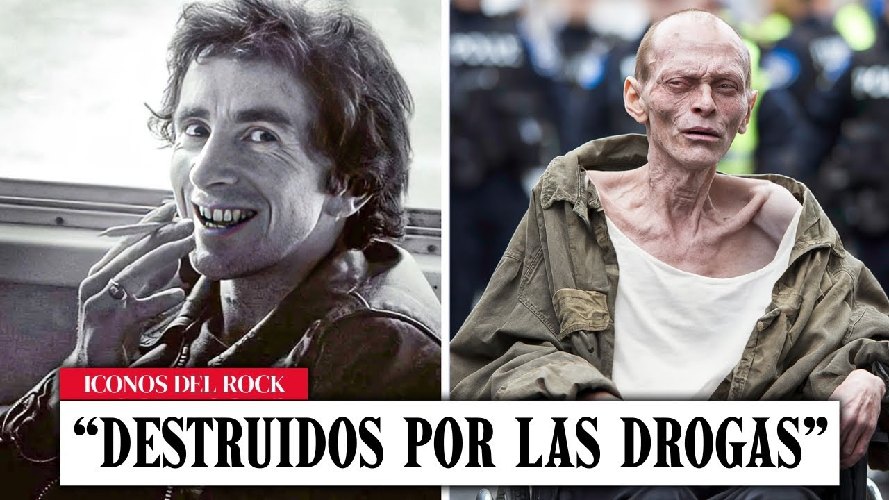 25 Famosos Rockeros DESTRUIDOS por las Sustancias