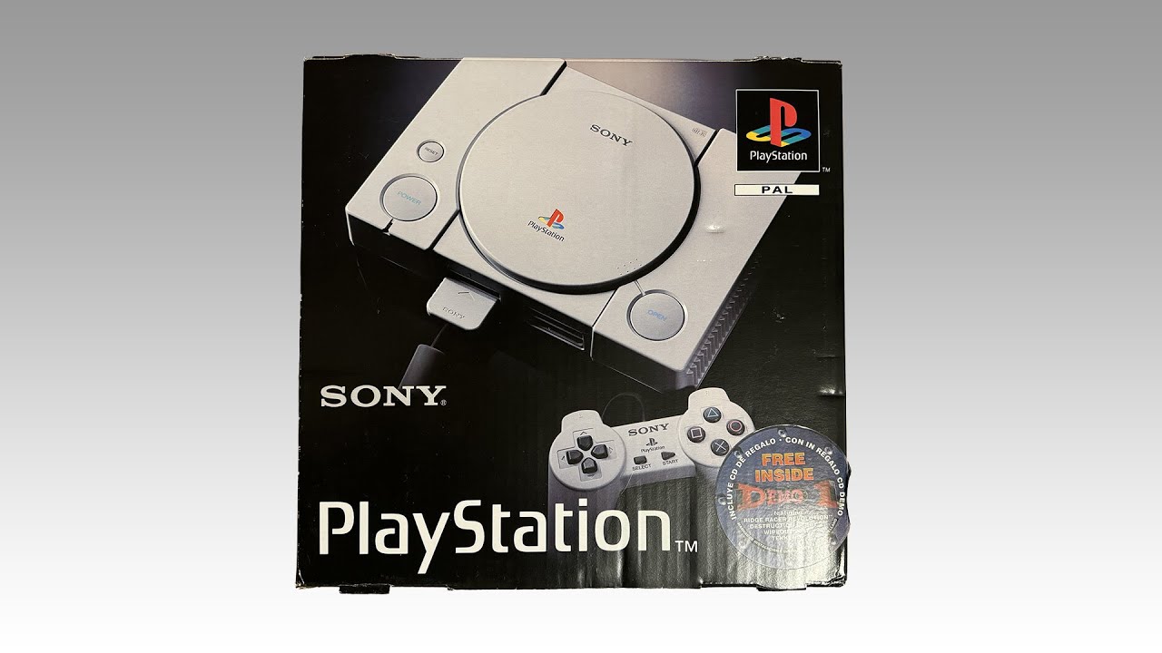 Sony PlayStation Console (Launch Model 1995) SCPH-1002 UNBOXING