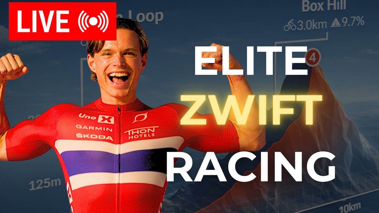 Final RACE against the ZWIFT Elite field ☠️ (3x Box Hill)