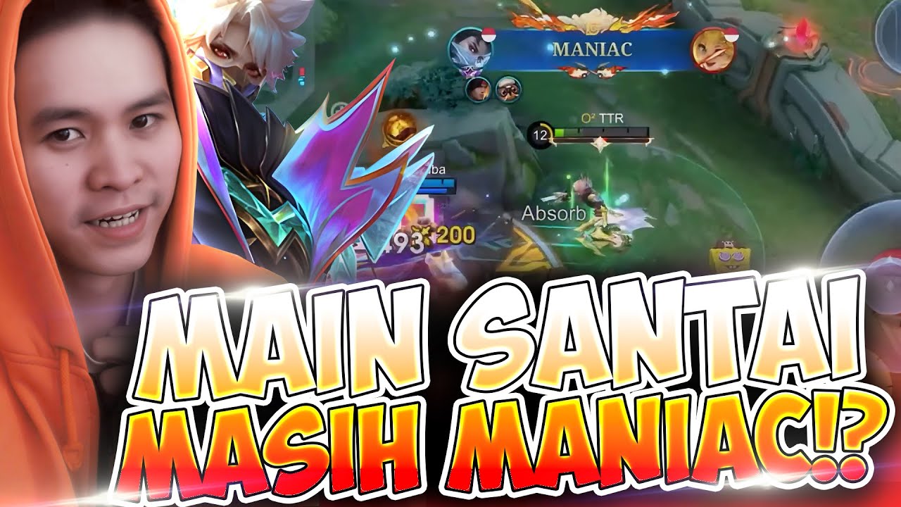 GRANGER MODE SANTAI AJA MASIH BISA DAPET MANIAC JEK !! - Mobile Legends