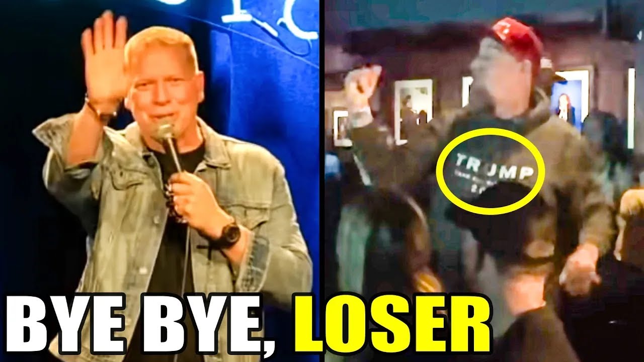 Obnoxious MAGA Heckler Messes with the WRONG Comedian