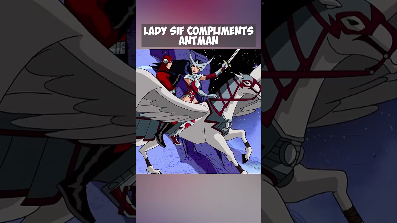 Lady Sif Compliments Antman #antman #thor