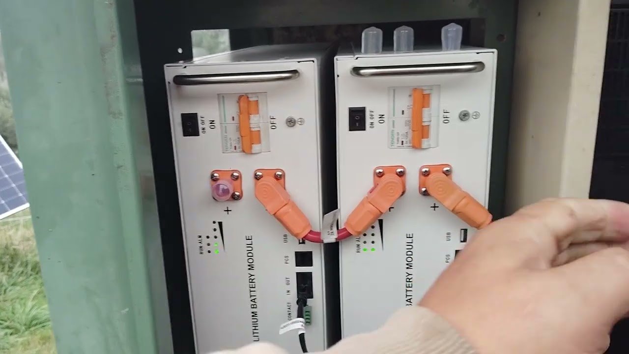 Baterie Deye după un an 