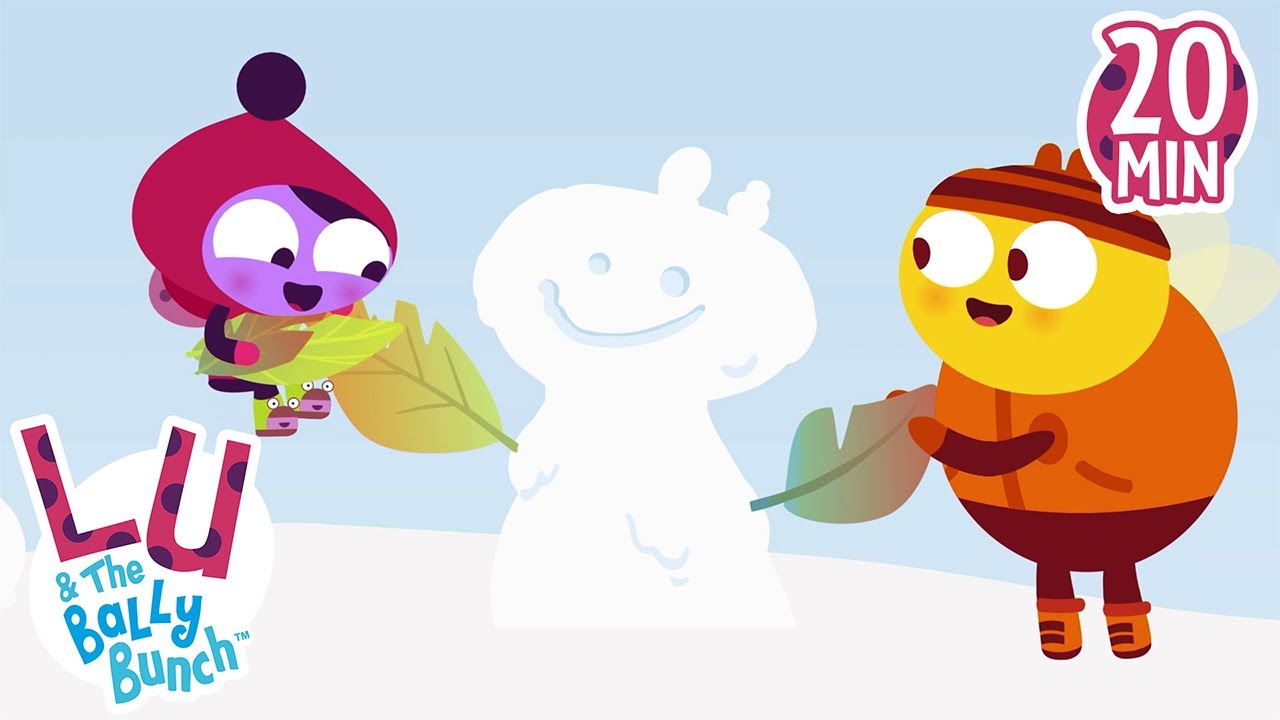 Wiggling and Flapping | NEW | Funny Cartoons for Kids | Lu and the Bally Bunch | Scholastic Kids