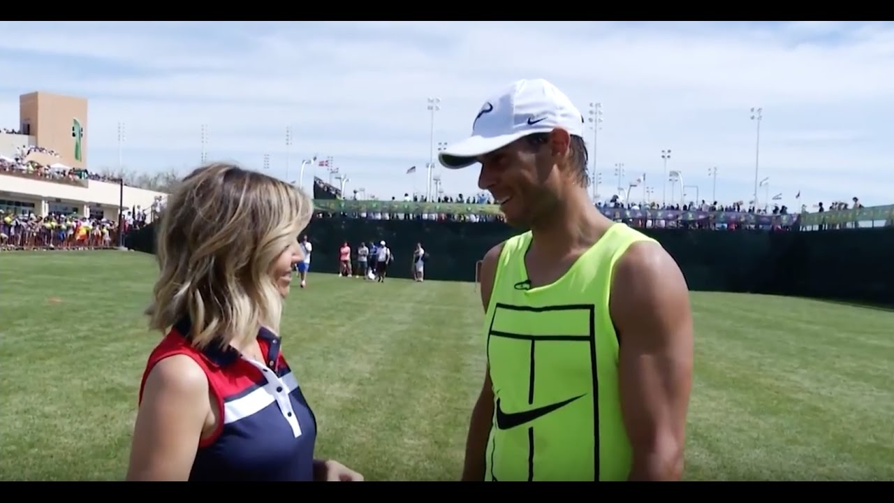 BNP Paribas Open 2017: Rafael Nadal Shows Off Soccer Skills