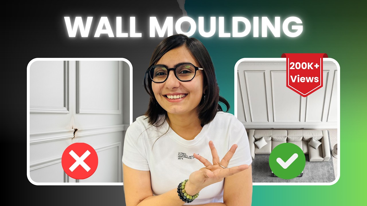 Wall Moulding Design For Bedroom & Living Room | POP vs Wooden vs MDF vs WPC