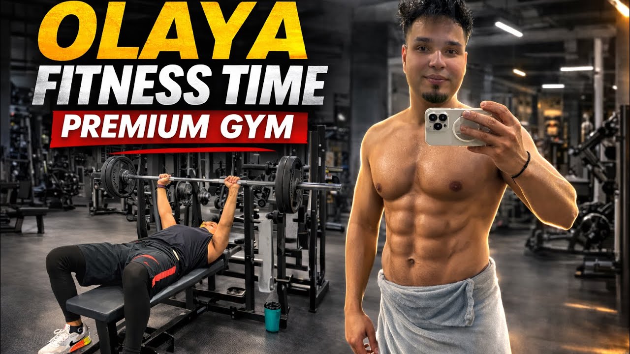Olaya Fitness Time Premium Gym | My Workout Day 💪 حياتي في الجيم بالرياض | فيتنس تايم العلي