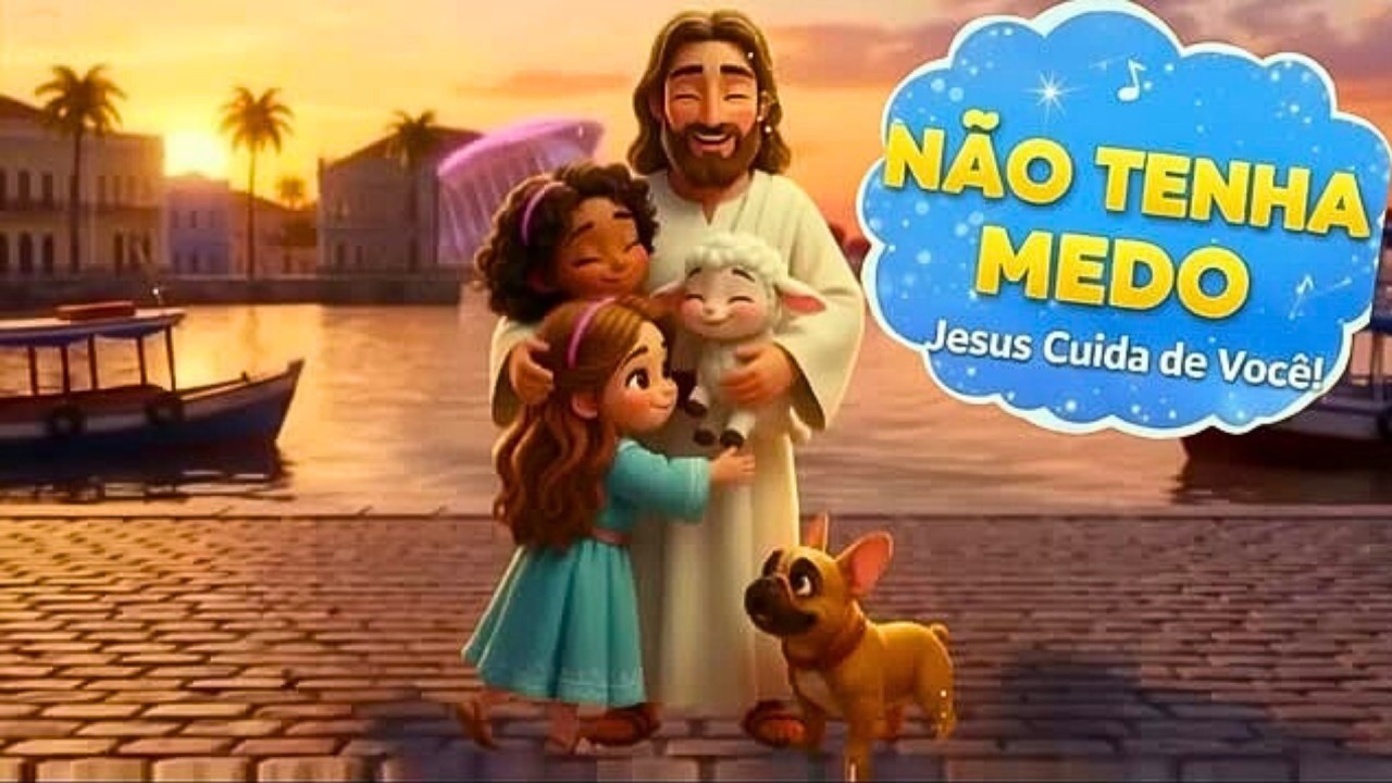 Fezinha Ensina: Não Precisamos Ter Medo | História Infantil Cristã