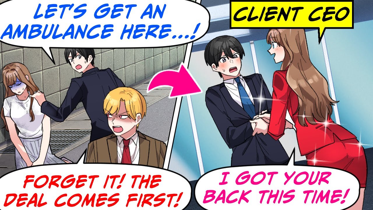 I Got Fired for Being Late to a Big Meeting as I Was Helping a Lady! But Then…[RomCom Manga Dub]