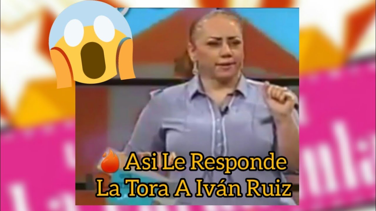 Así le responde la tora al comunidador Ivan ruiz