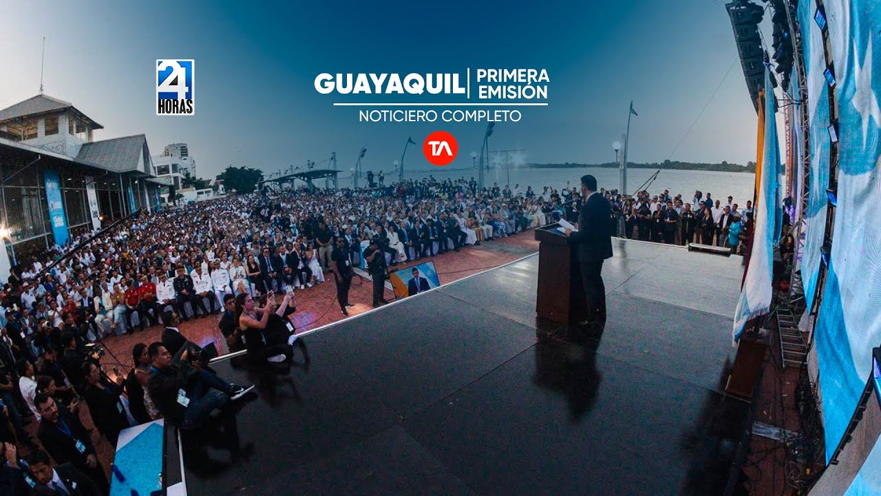 Noticiero de Guayaquil (Primera Emisión 26/07/2024)