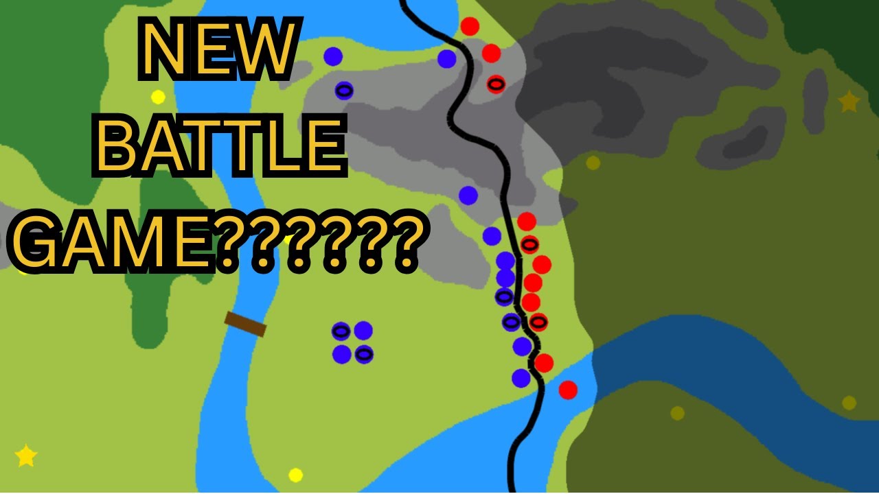 Playing A New Battle game!!! (War Of Dots)