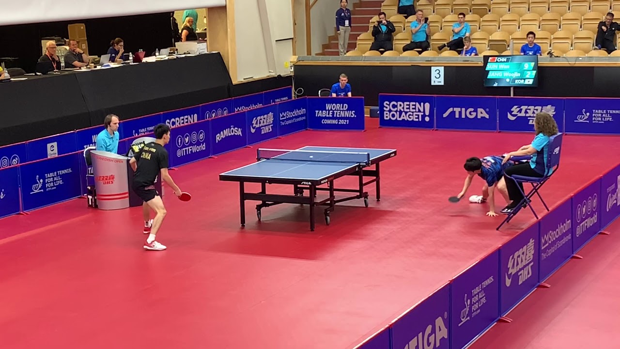 🇨🇳Sun Wen - Jang Woojin🇰🇷@Swe Open🇸🇪03/10/2019