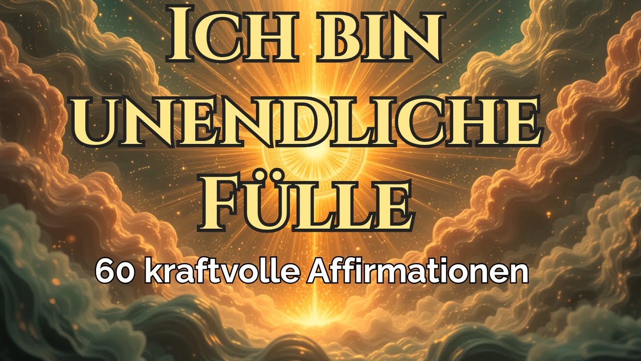 Ich bin unendliche F&uuml;lle 🌿 | 60 kraftvolle Affirmationen mit 432 Hz Heilfrequenz