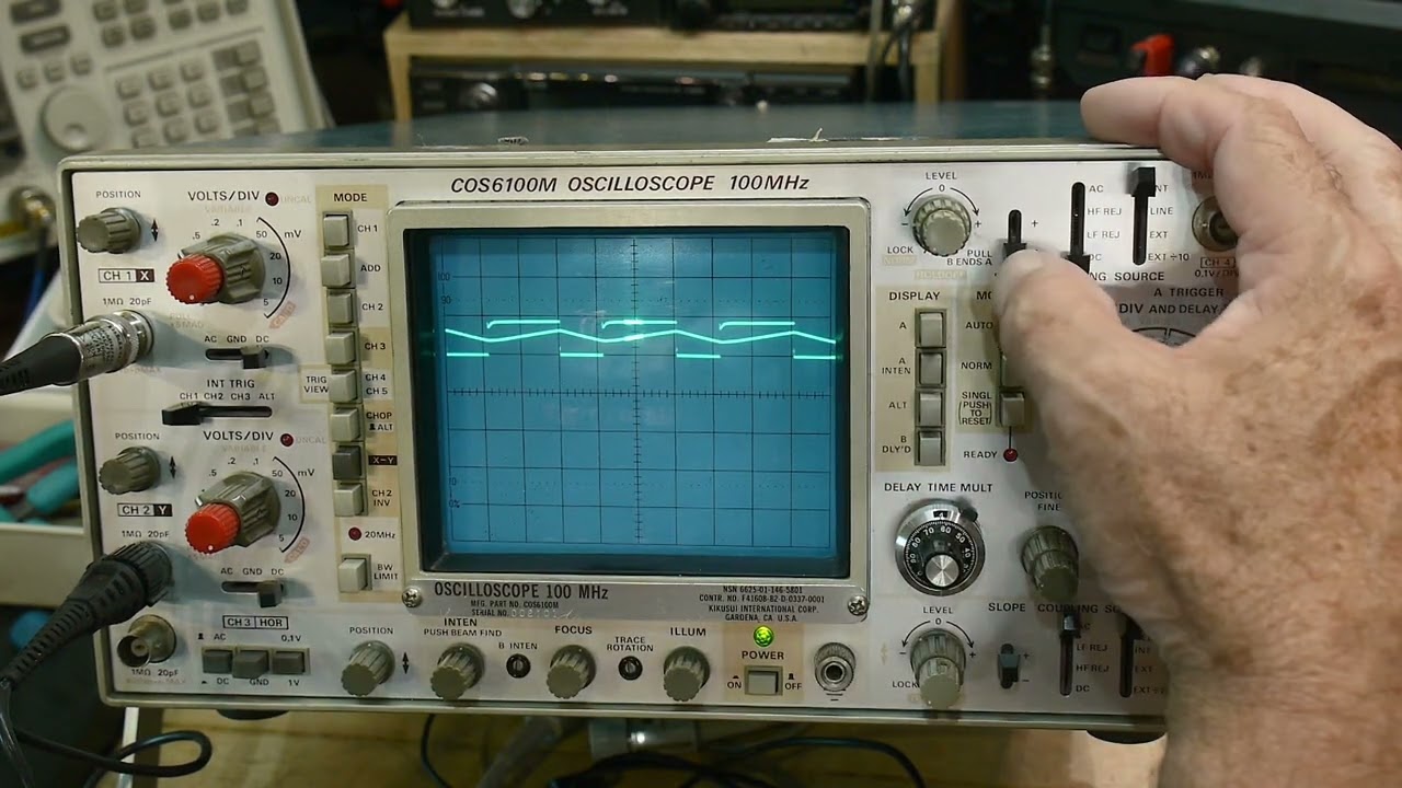 #1258 Basics: Oscilloscope Delayed Sweep