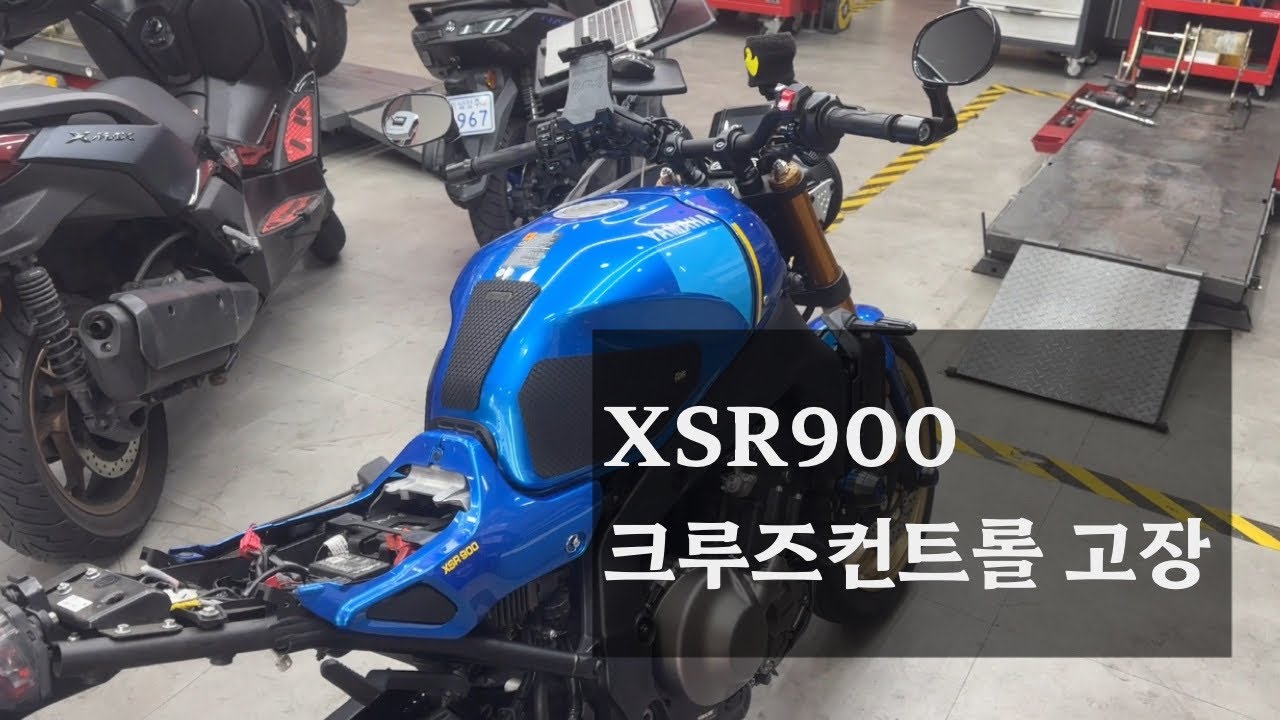 기변하고 처음 고장났어요 | 크루즈컨트롤 | XSR900 