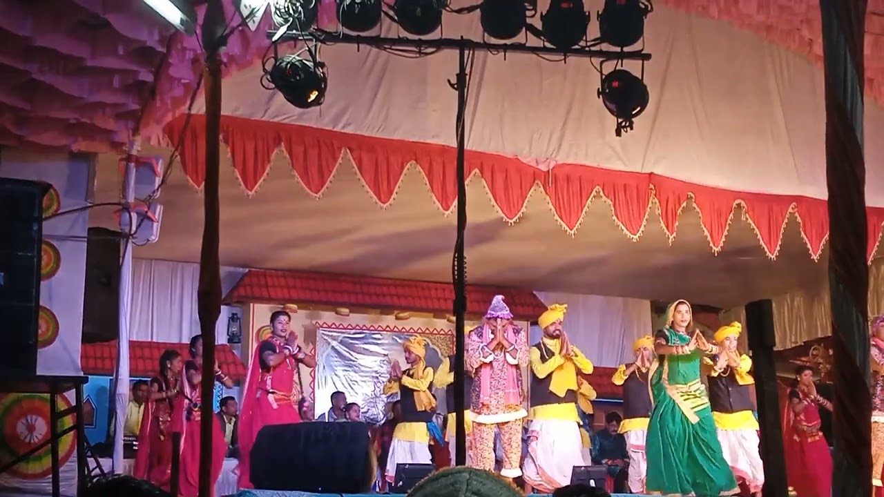 Rang jharokha ganesh vandana  #rinkidewangan #dushyantharmukh #ganeshvandana #lokkalamanch 