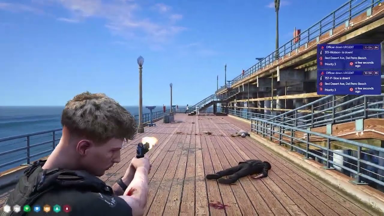 Miller & Cassidy POV of PD Flanking BESTIES (Bank Truck Sho*tout) | NOPIXEL 4.0 GTA RP