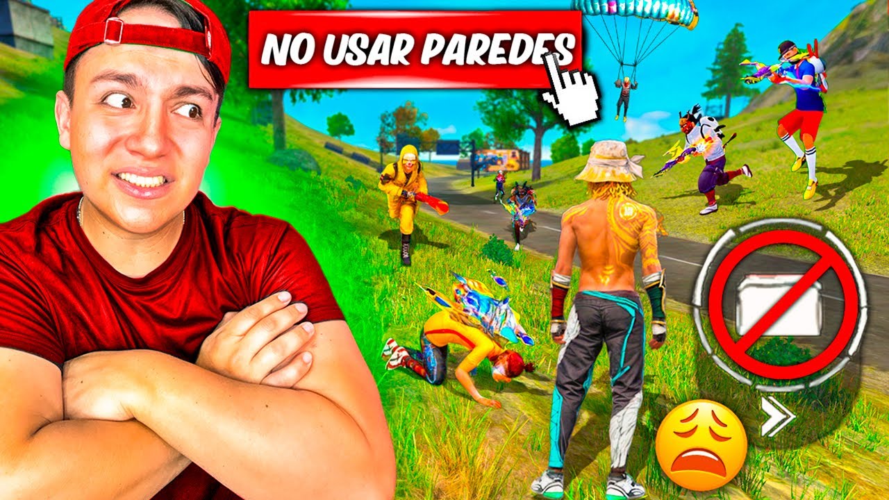 NO PUEDO USAR PAREDES EN FREE FIRE!!