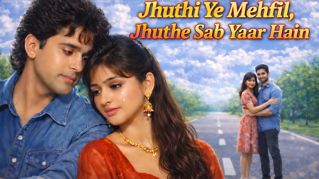 Jhuthi Ye Mehfil Jhuthe Sab Yaar Hain♥️ | Sad Romantic Song 2026 | Heart Touching Hindi Love Story 