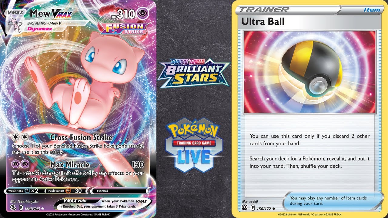 The Best Deck on Pokemon TCG Live is Mew VMAX!