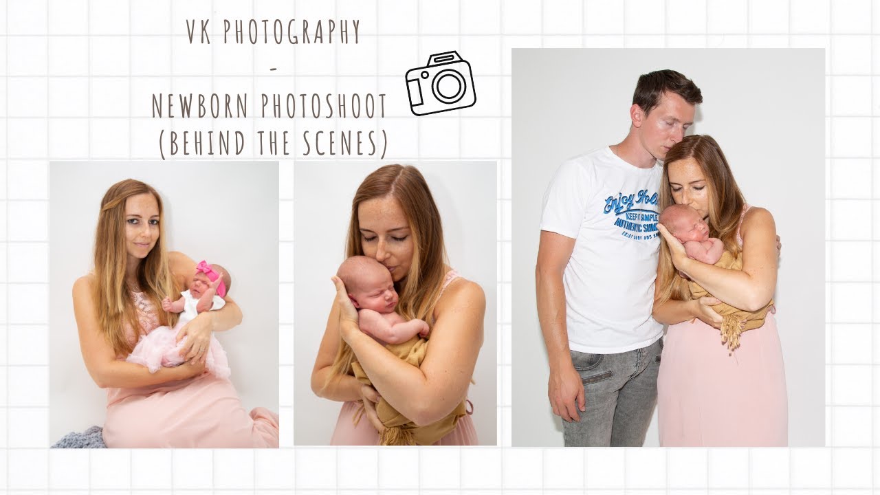 VK Photography : Behind The Scenes Of Vanessa's Newborn Photoshoot    | Kl&aacute;ra Allyson