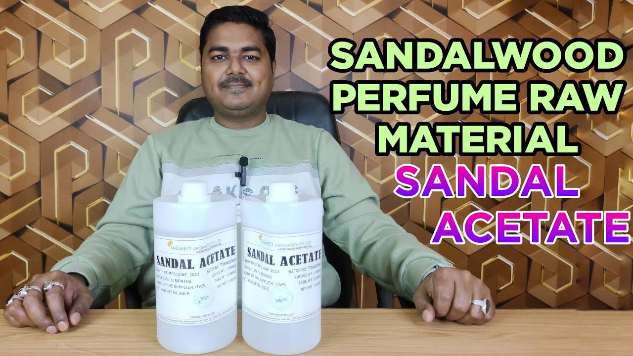 Sandalwood Perfume Raw Material Sandal Acetate Fragrance Crafting Secrets Revealed #perfumaxindia